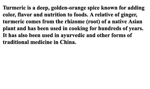 Turmeric Powder